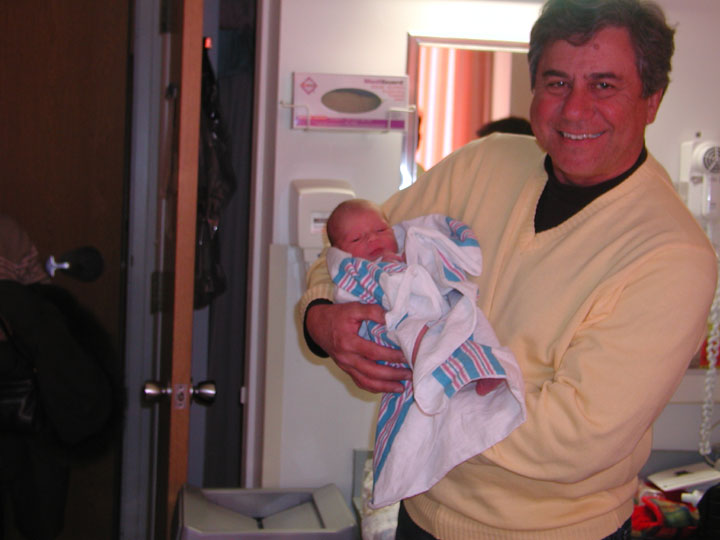 Me with Grandpa Esposito!