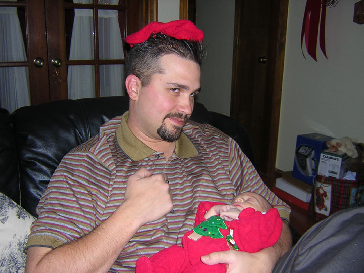 Me with Uncle Chris!